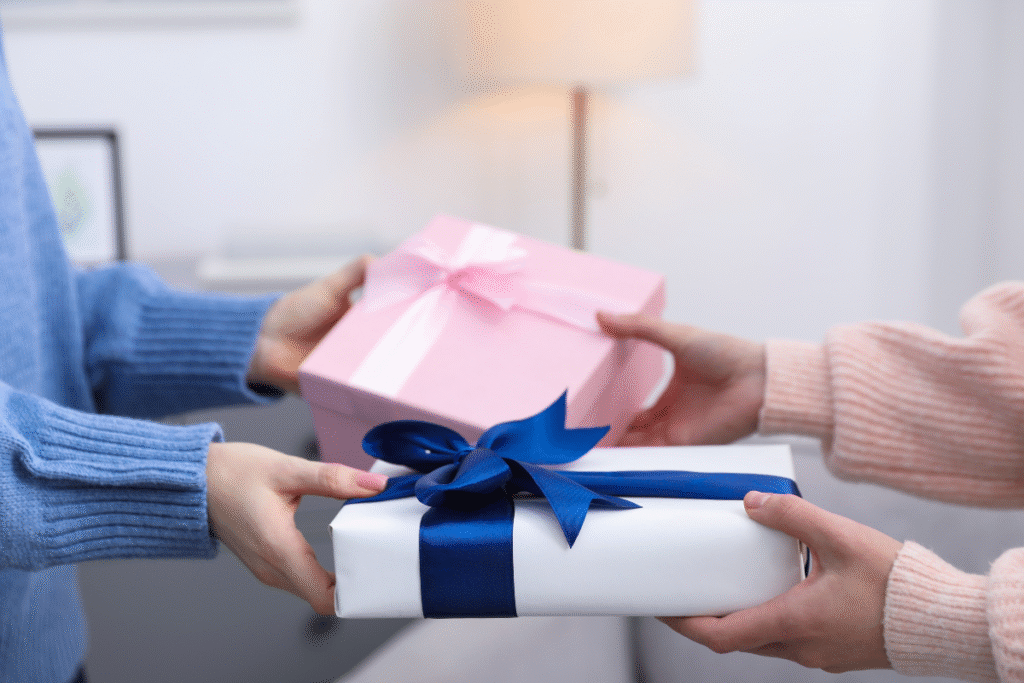 troca de presentes mais divertida